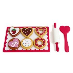 Target Bullseye Playground Heart-Shaped Cookie Play Set, New! Valentine’s Day